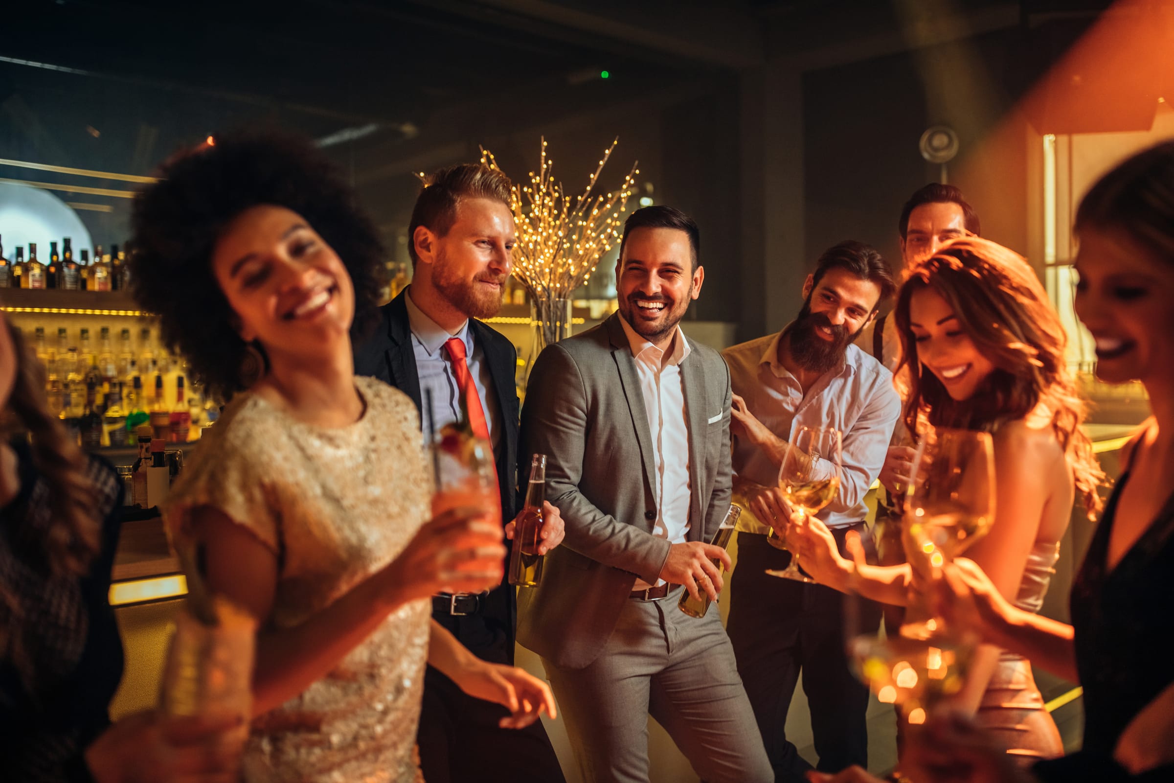 Members meeting inside a Crays lifestyle venue