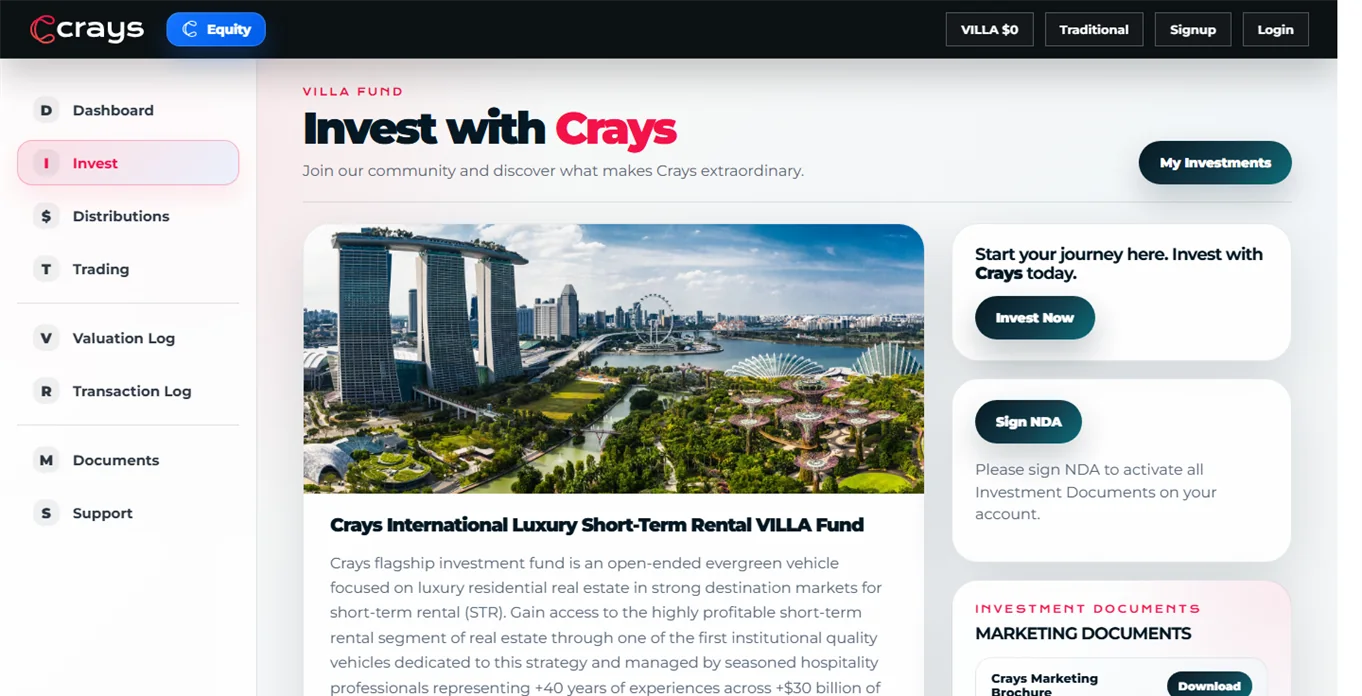 Crays new member and hospitality brand alliance route preview