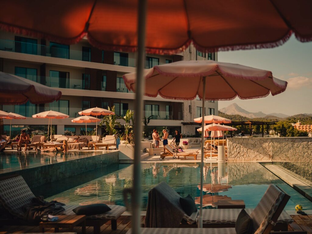 Aethos Mallorca pool and hospitality terrace