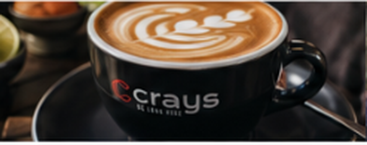 Crays Coffee cup as a daily community ritual