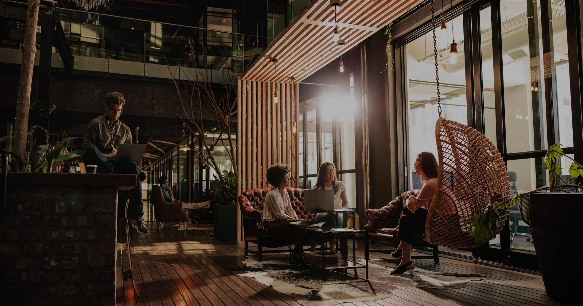 Luxury club work lounge where Crays access identity and payments become one session